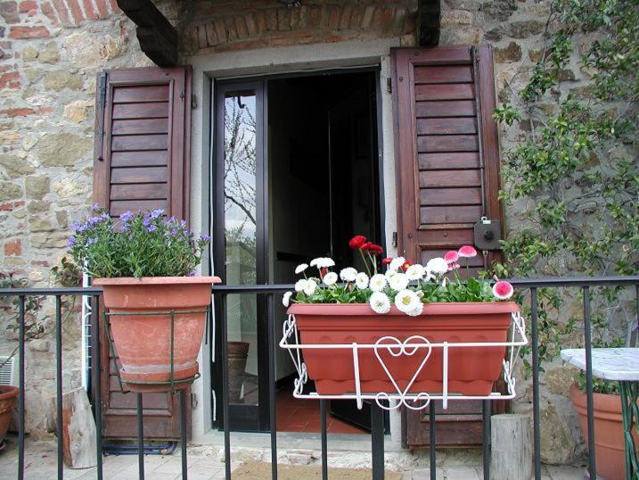Апартаменты Agriturismo Podere La Casa Панцано Экстерьер фото