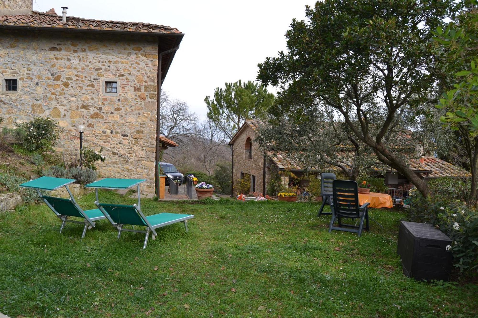 Апартаменты Agriturismo Podere La Casa Панцано Экстерьер фото