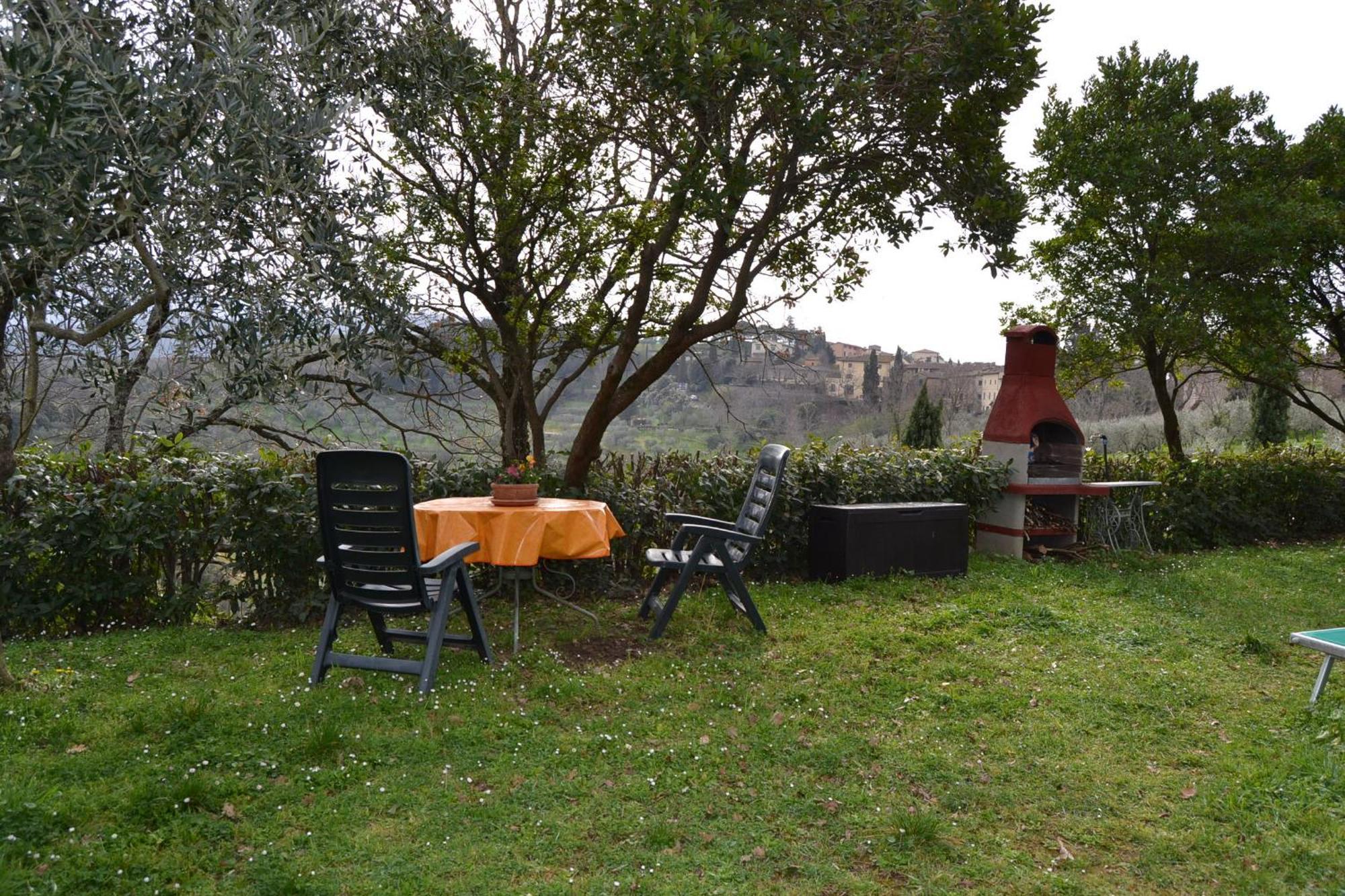 Апартаменты Agriturismo Podere La Casa Панцано Экстерьер фото